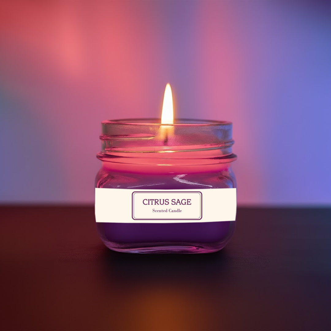 Scented Candle – 3.5 oz | 16-Hour Burn Jar Candle