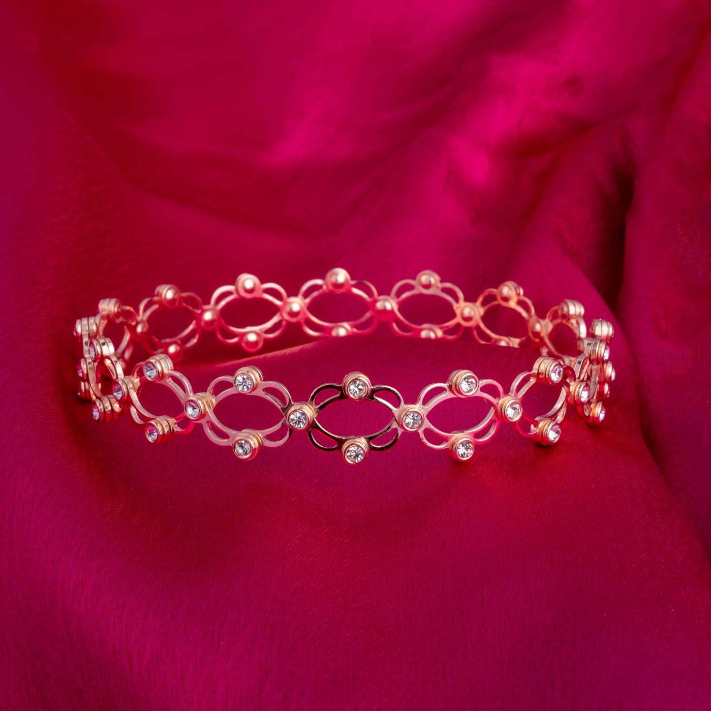 Storkstone-Ring-Expandable Wide Band Rose Gold