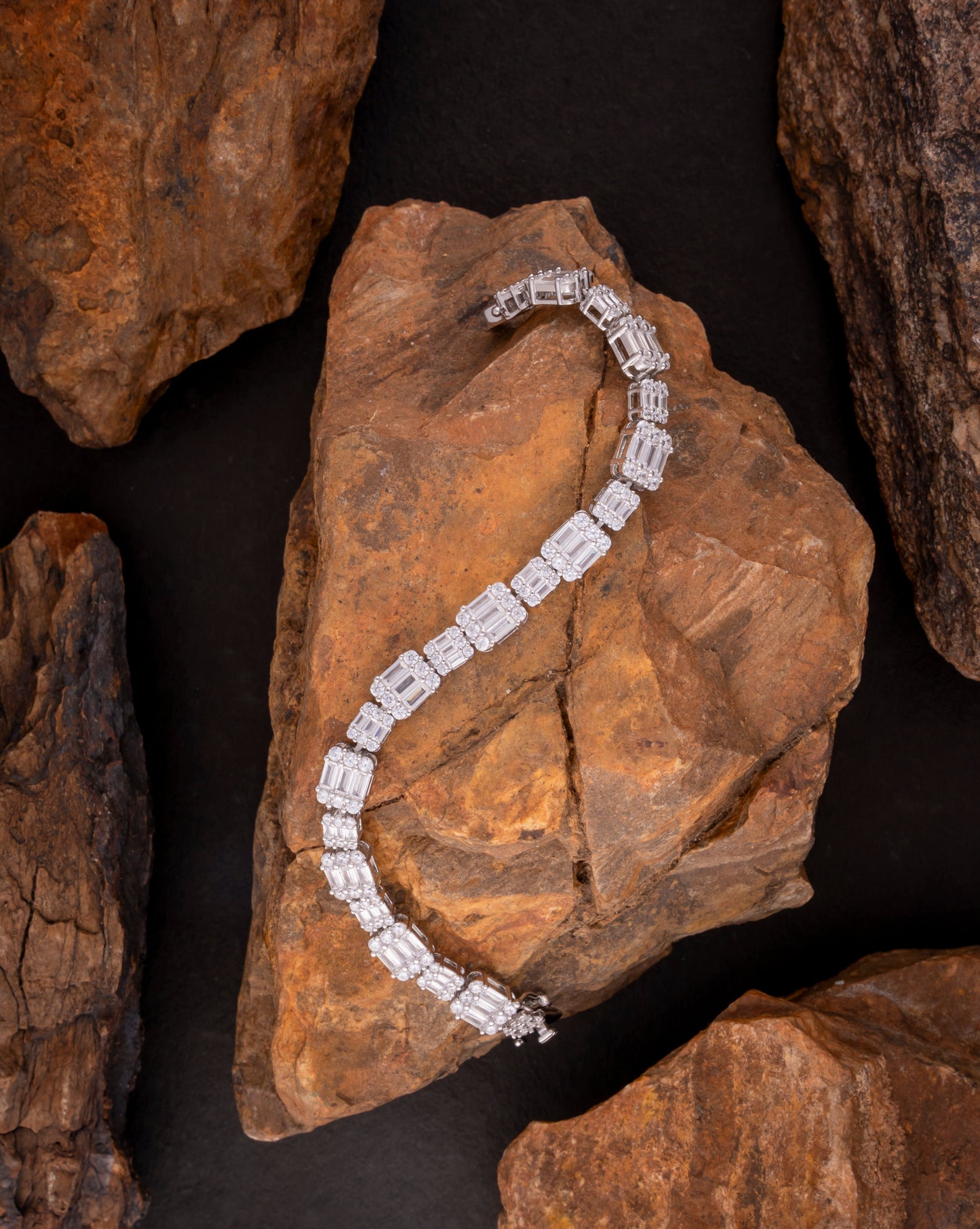 Storkstone-Bracelet-Tennis Baguette