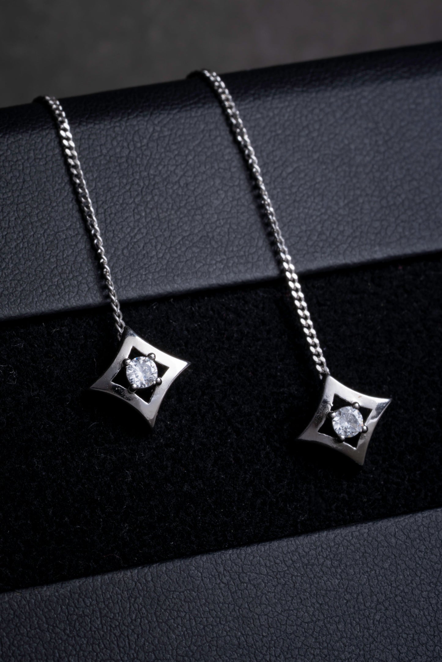 Storkstone-Ear-Square Star Drop