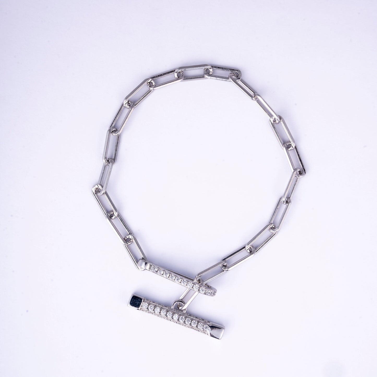 Storkstone-Bracelet-Paperclip Toggle