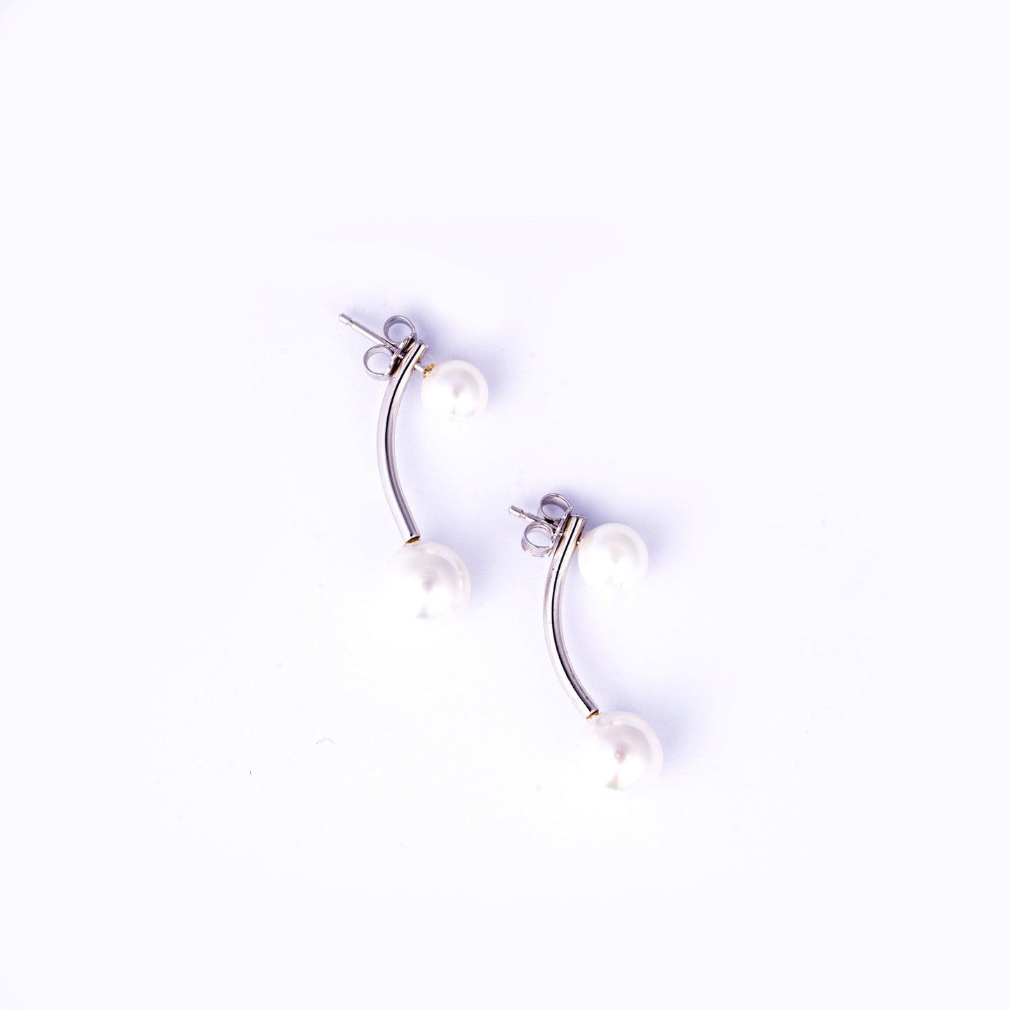 Storkstone-Ear-Pearl Bar Drop