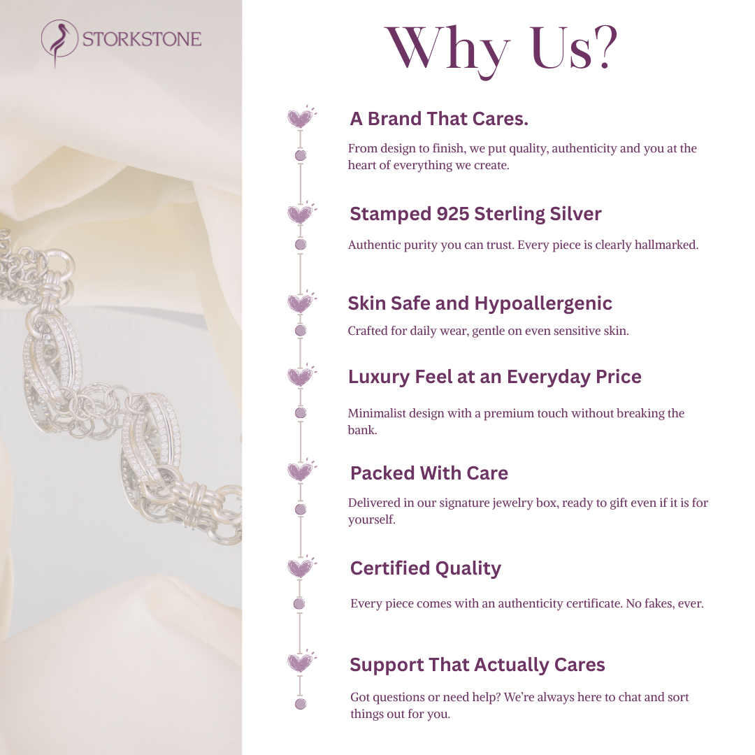 Storkstone-Anklet-Enamel Wave