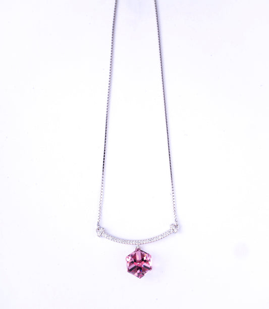 Storkstone-Necklace-Pink Star