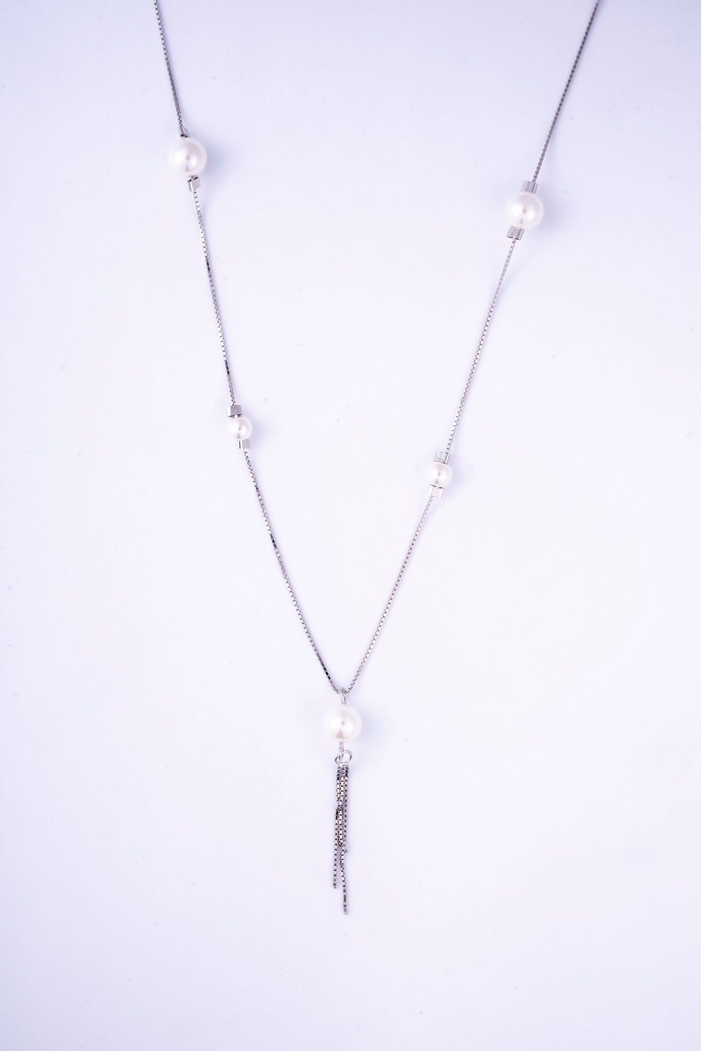 StorkStone-Necklace-Pearl Tassel