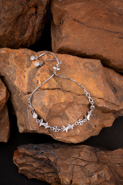 Storkstone-Bracelet-Butterfly Star Slider