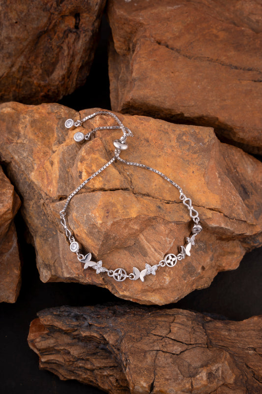 Storkstone-Bracelet-Butterfly Star Slider
