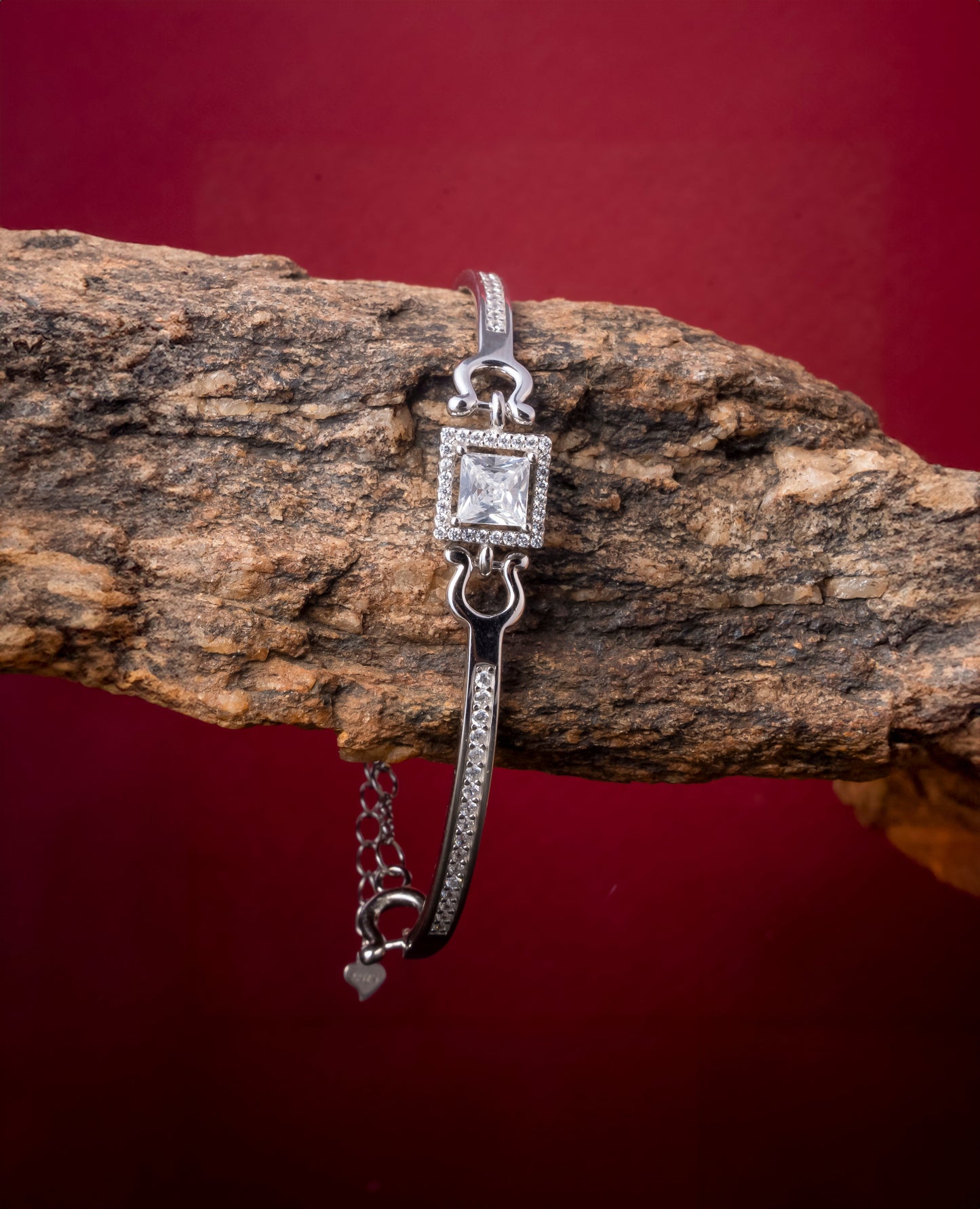 Storkstone-Bracelet-Double Oval Link