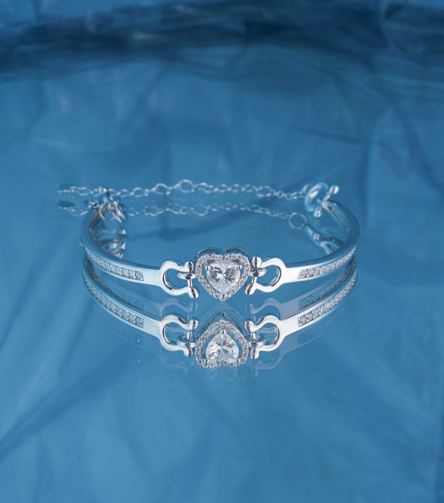 Storkstone-Bracelet-Heart Stone