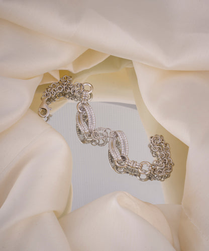 Storkstone-Bracelet-Double Oval Link