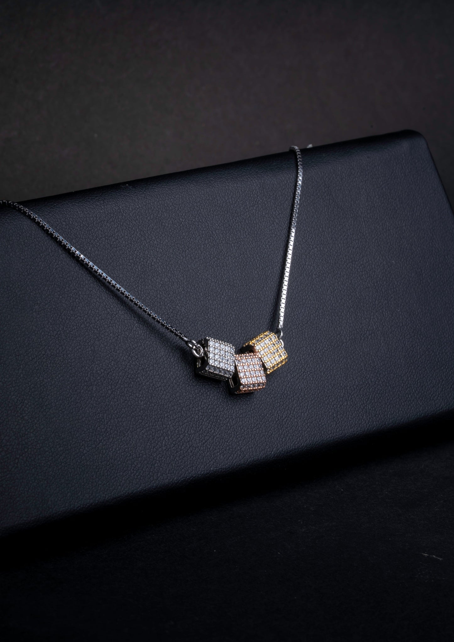 Storkstone-Necklace-Trio Shine Cubes