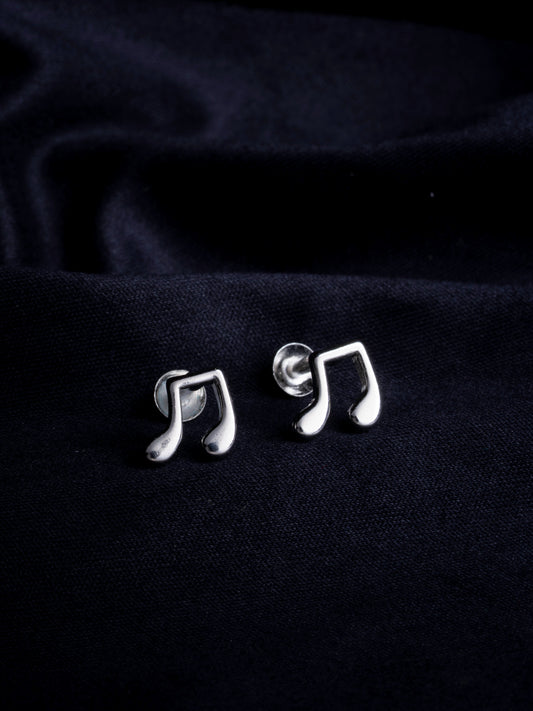Storkstone-Ear-Music Note Stud