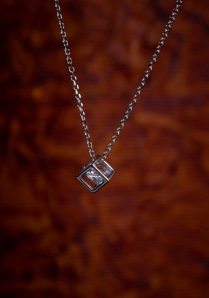 Storkstone-Necklace-Solitaire Cube