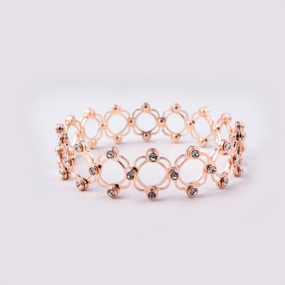 Storkstone-Ring-Expandable Wide Band Rose Gold