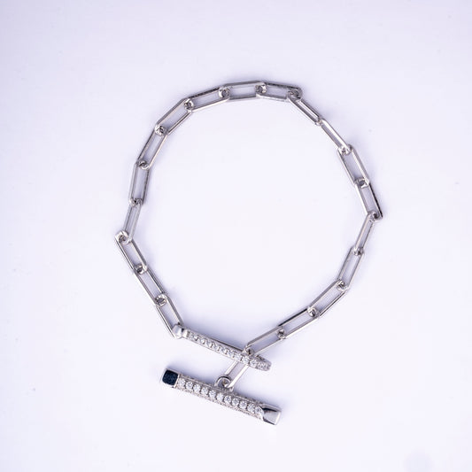 Storkstone-Bracelet-Paperclip Toggle