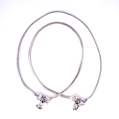 Storkstone-Anklet-Antique Payal